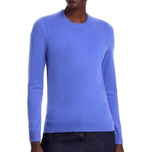 C BY BLOOMINGDALES Cashmere Sweater in “Hydrangea Blue”